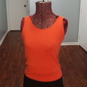 Coral wide strap tank